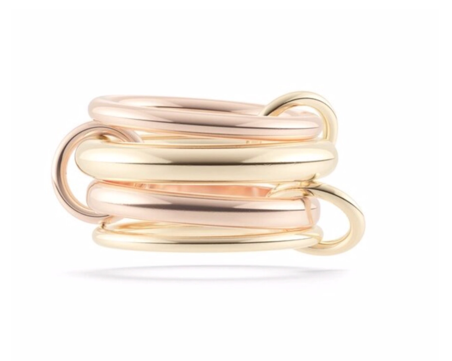 Spinelli Kilcollin Rain Rose and Yellow Gold Ring — Etc